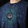 Cosmic Trishul Oversized Tee Trishul Oversized T-Shirt for Gen Z Streetwear
